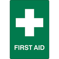 First Aid Safety Sign 450mm x 300mm