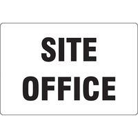 Site Office Safety Sign 450mm x 300mm